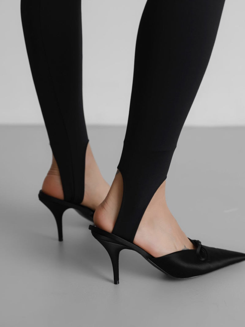 Spark Sandal Mid, Bella Thorne's Little Black Dress, Sheer Tights & Wrap  Heels Are Chic – Mindarie-wa News